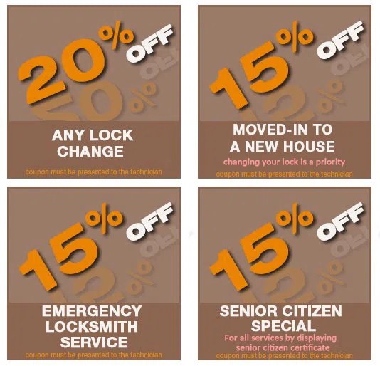 Lake Richmond FL Locksmith Store, Lake Richmond, FL 407-581-9064 - coupon19-set-four